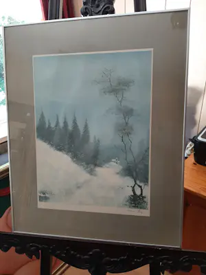 Bernard Charoy - Litho, landschap kopen? Bied vanaf 35!