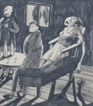 Johan Lennarts - Figuren aan tafel kopen? Bied vanaf 120!