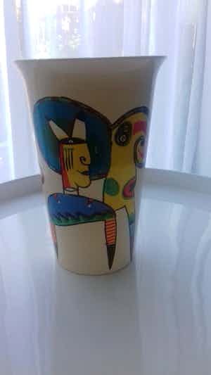 Clemens Briels - Keramiek vaas - Limited Edition - 1996 verkocht voor € 35!