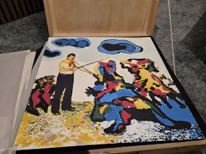 Karel Appel - Schilderskist compleet met beeld kaufen? Bieten Sie von 10000!