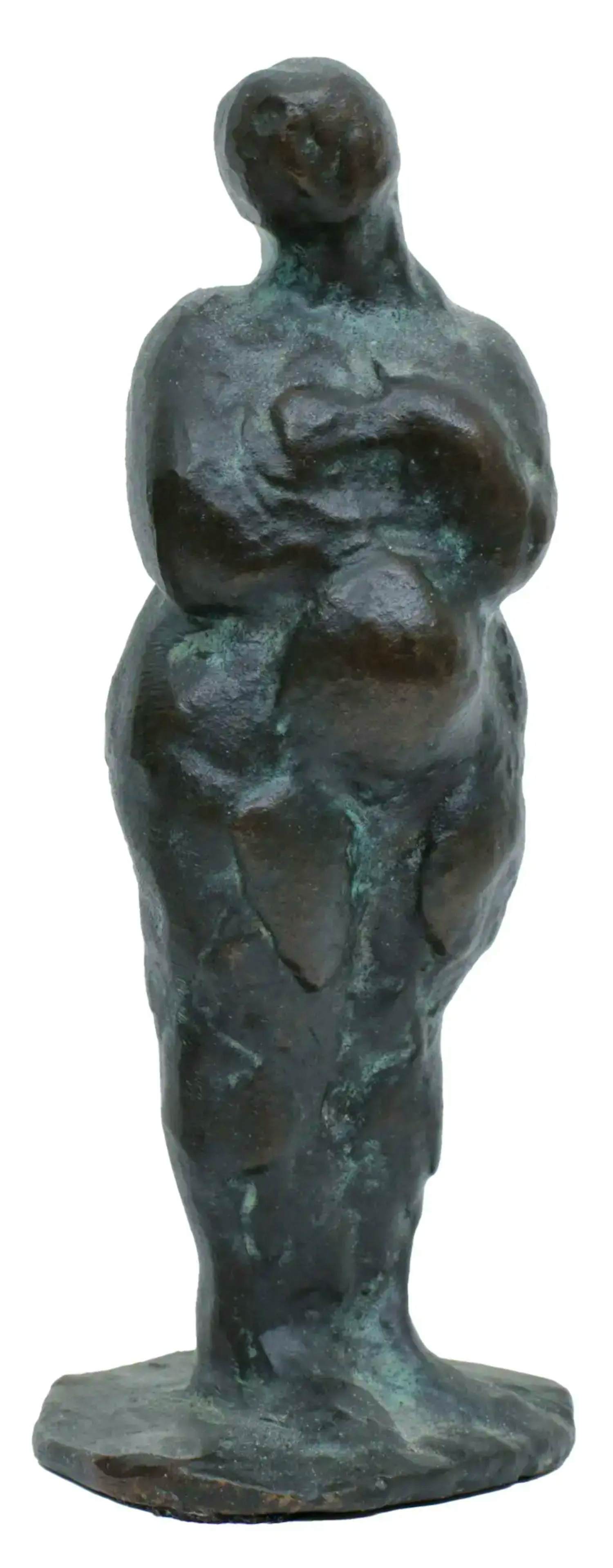 Buy Nic Jonk - Bronzen beeld: vrouwelijk naakt? Bid from 450!