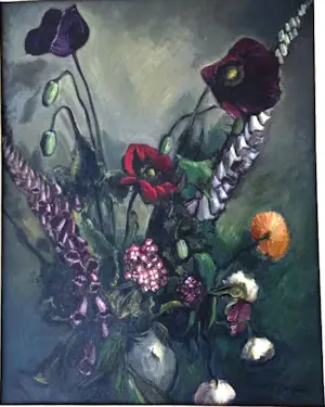 Dirk Filarski - Veldbloemen in een vaas ~1930 kopen? Bied vanaf 1100!