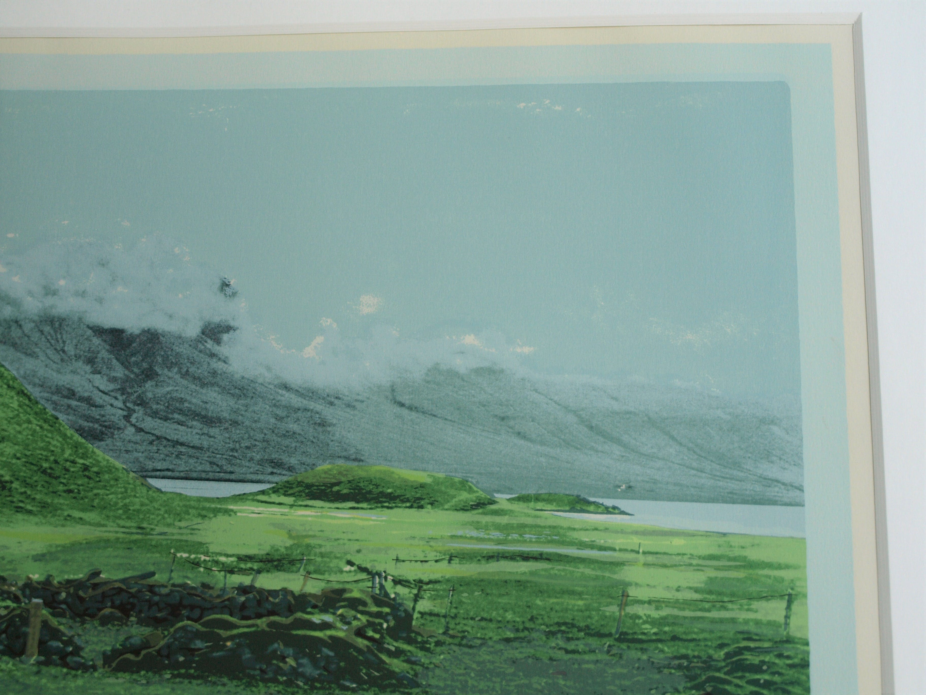 Marian Plug - Zeefdruk , IJsland I – gesigneerd & ingelijst – 1982 kopen? Bied vanaf 30!