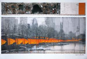 Christo - Handgesigneerd exemplaar The Gates (Groot) verkocht voor € 1!