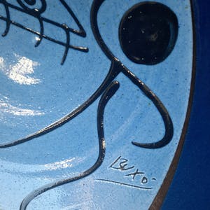 Thomas Buxo - keramiek - diepe geglazuurde schaal - uitstekende staat - 21038 kopen? Bied vanaf 75!