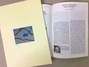 Raoul De Keyser - 4 Items - "Zeilen...Heuvels" - Ilse d'Hollander - De Brabandere - Roland Jooris verkauft für € 60!