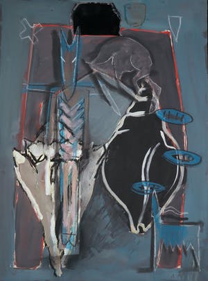 Ad Arma - + onbekend, Lot van twee originele werken op papier kopen? Bied vanaf 10!