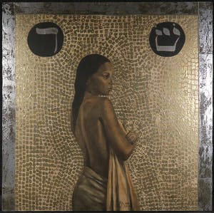 Valentin Bakardjiev - Gemengde techniek op doek, The ancient pleasure (Groot) kopen? Bied vanaf 150!