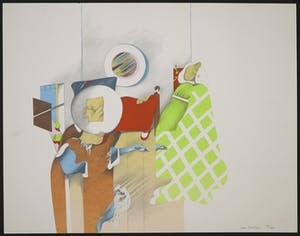 Pierre van Soest - Litho, Zonder titel kopen? Bied vanaf 20!