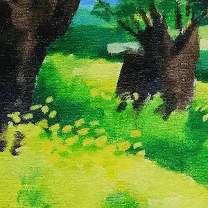 Willem Visser - Wilgen in landschap kopen? Bied vanaf 50!