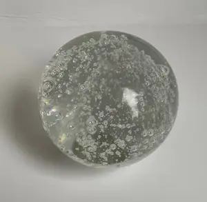 Floris Meydam - Blank kristallen presse papier met luchtbellen voor Royal Leerdam kopen? Bied vanaf 1!