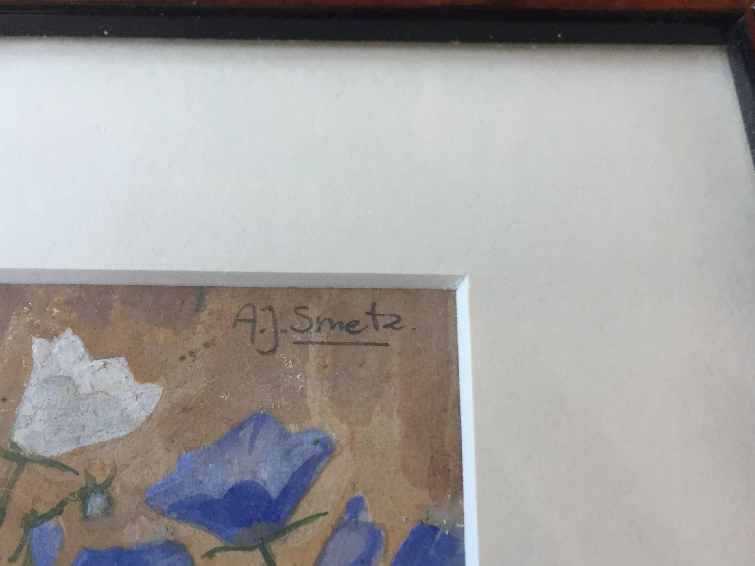 Alberta Johanna Meijer-Smetz - blauwe en witte heideklokjes kopen? Bied vanaf 65!
