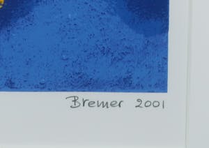 Saskia Bremer - Zeefdruk, Hands on! - Ingelijst kopen? Bied vanaf 10!