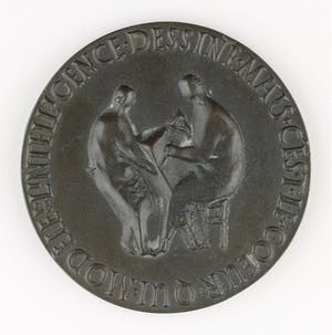 Piet Esser - Bronzen penning: Prof. Jan Bronner, 1952 kopen? Bied vanaf 85!