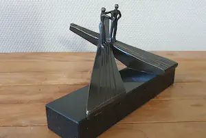 Corry Ammerlaan - Op scheiding van wegen -bronzen versie kopen? Bied vanaf 1!