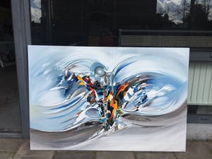 Gena Genadyj - Abstract Blue Light kopen? Bied vanaf 1!