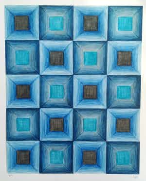 Ton Pape - Abstract. verkocht voor € 39!