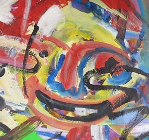 Christine Spierings - Olieverf op doek, Fun - Ingelijst kopen? Bied vanaf 60!