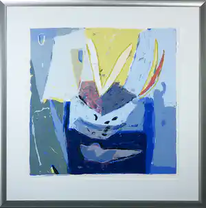 Piet Warffemius - Zeefdruk, Mekong River - Ingelijst verkauft für € 43!
