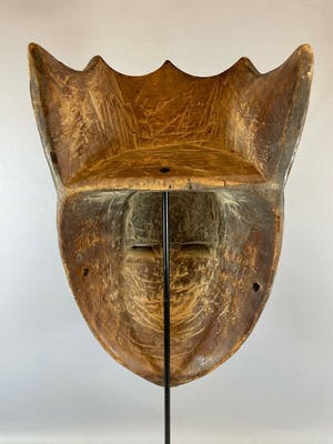 Ogoni - 210846 - Rare Old Tribal used mask from the Ogoni - Nigeria. kopen? Bied vanaf 65!