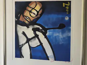 Herman Brood - De Golfer - Handgesigneerd - 76/100 kaufen? Bieten Sie von 700!