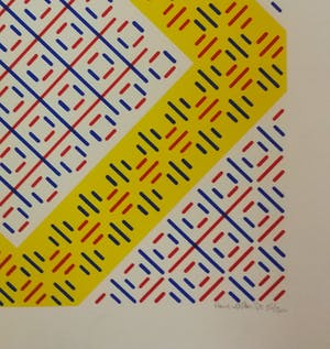 Henk van der Plas - Zonder Titel (inspiratie Mondriaan) kopen? Bied vanaf 1!