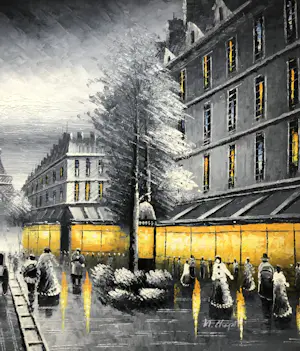 Niet of onleesbaar gesigneerd - Old Paris kopen? Bied vanaf 1!