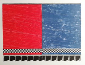 Ko Aarts - FINISHING TOUCH / KLEURLITHO / 53x70cm / SIG / 1994 kopen? Bied vanaf 25!