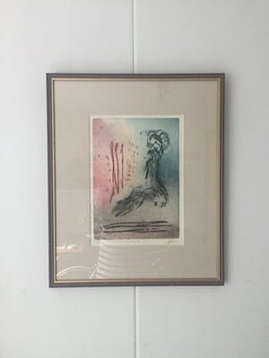 Ad Arma - "Eilanden 1" - Ets, Ingelijst, Oplage van slechts 5 stuks kopen? Bied vanaf 120!