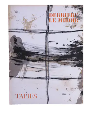 AcheterAntoni Tapies - Derrière le Miroir a Publié met Litho, 1967 no. 168? Enchérissez de 70!