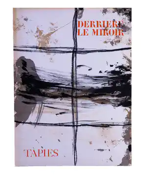 Antoni Tapies - Derrière le Miroir a Publié met Litho, 1967 no. 168 vendu pour 70€ !