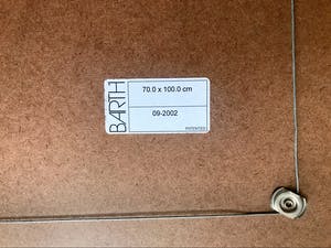 Guillaume Le Roy - Handgesigneerd - Geschept papier - incl. Barth lijst kopen? Bied vanaf 140!