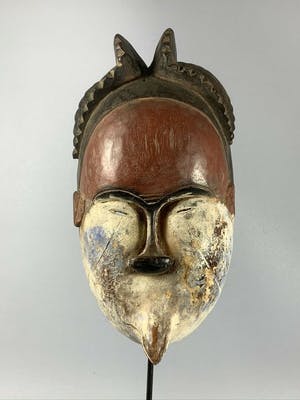 Dogon - 200405 - Rare Tribal used mask from the Ogoni - Nigeria. kopen? Bied vanaf 45!
