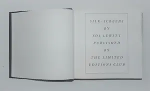 Sol LeWitt - Borges Ficciones met 22 zeefdrukken van Sol LeWitt kopen? Bied vanaf 500!