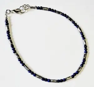 Nieuwe zilveren Armband van lapis lazuli 925 zilver kopen? Bied vanaf 75!