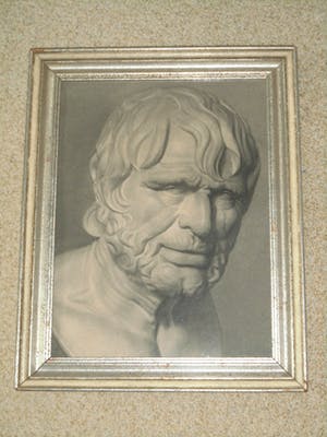 Cornelia Hioolen - Potloodtekening - Seneca kopen? Bied vanaf 50!