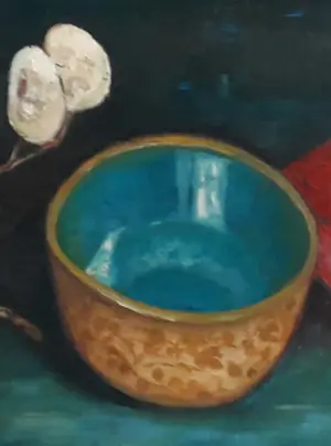 Onbekend - Stilleven rood boek met leesbril kopen? Bied vanaf 20!