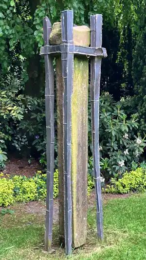 Herman Bartelds - tuinbeeld van Steen en Messing II verkauft für € 1200!