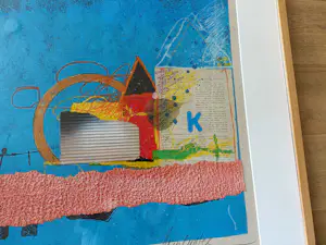 Buy Theo Koster - Night fall schitterende bewerkte zeefdruk GROOT ingelijst? Bid from 275!