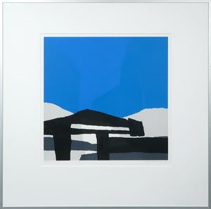 Gijs Keizer - Zeefdruk, Zonder Titel - Ingelijst kopen? Bied vanaf 1!