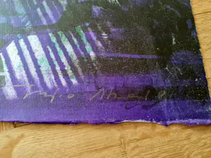 Fujio Akai - Eerste testdruk zeefdruk – Fujio Akai (E.A.) kopen? Bied vanaf 50!