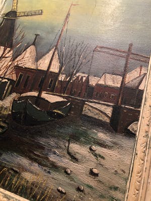 Niet of onleesbaar gesigneerd - Harmen Sul - Dorpshaven kopen? Bied vanaf 10!