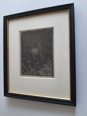 Jan Mankes - Heliogravure, Spin in web. kopen? Bied vanaf 100!