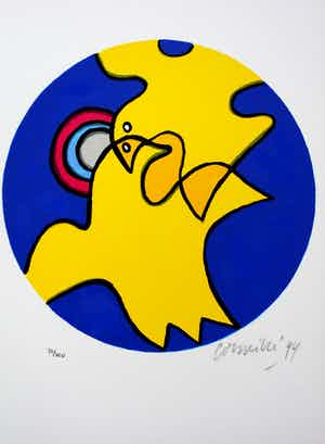 Corneille - Zeefdruk: Droombeelden - 1994 verkocht voor € 125!