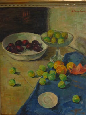 Etienne Caron - Stilleven met fruit. kopen? Bied vanaf 245!