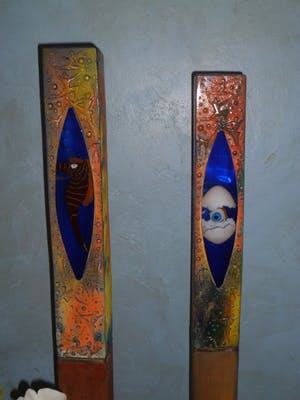 Kjell Engman - 2 objecten: Sken un 979214 en Sken un 979369 kopen? Bied vanaf 2000!