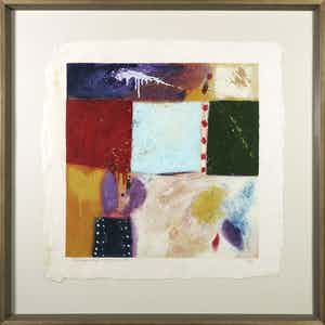 Alexander Vogels - Zeefdruk, Evolutions - Ingelijst verkocht voor € 35!