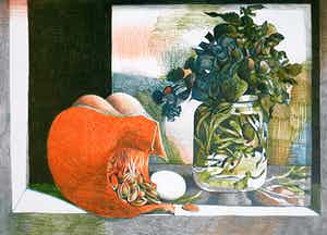 Nicolaas Wijnberg - De pompoen voor Juan Sánchez, litho verkocht voor € 95!