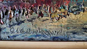 Arnoldus Oldenhave - Het Rembrandtplein in Amsterdam - jaren 50/60 kopen? Bied vanaf 250!