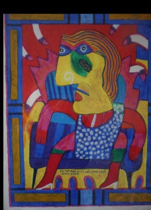 Clemens Briels - Zeefdruk, Got the bibs on at yoe's stone crab miami again - Ingelijst kopen? Bied vanaf 100!